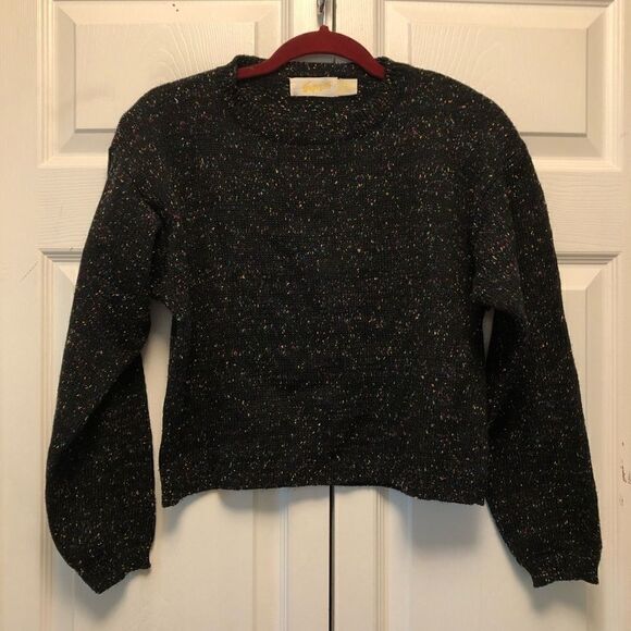 Vintage Express Cropped Sweater - Picture 1 of 6